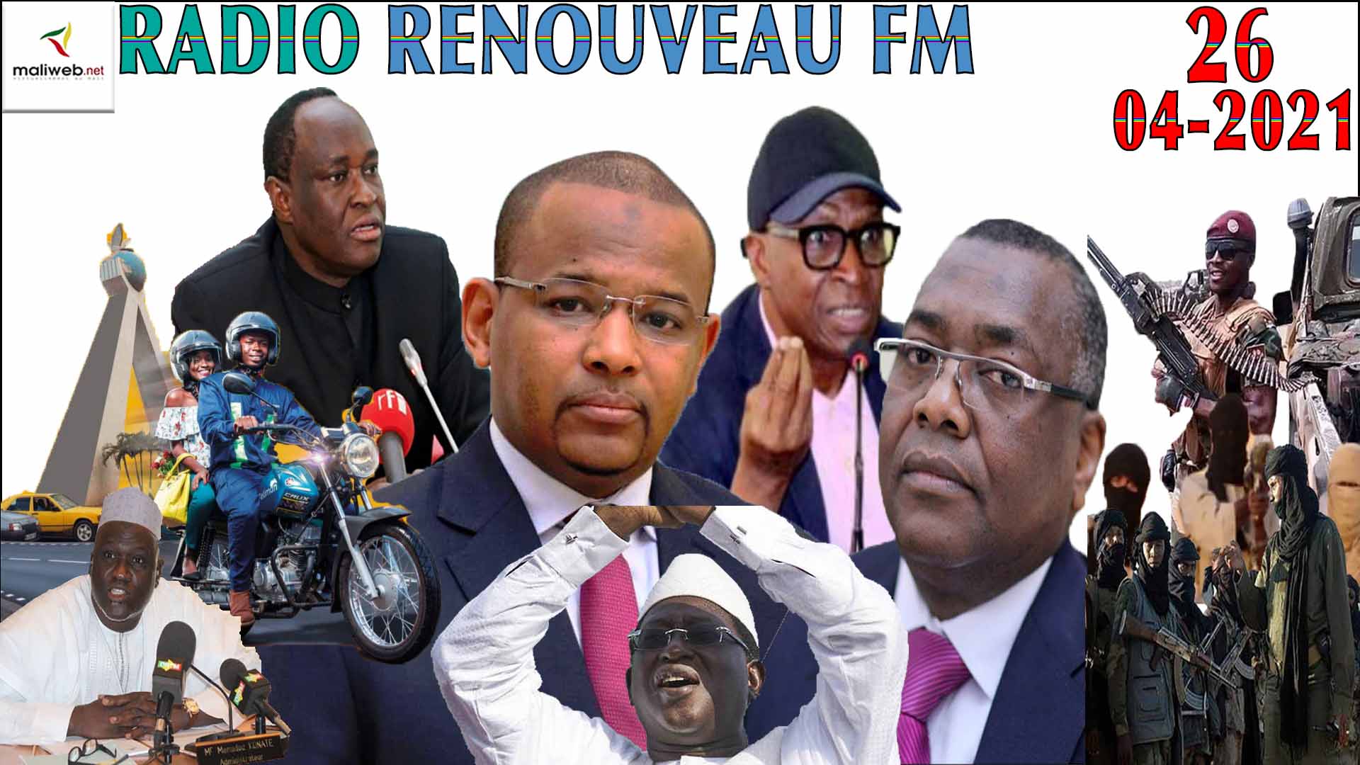 La Revue de Presse de la RADIO RENOUVEAU FM du 26 avril 2021