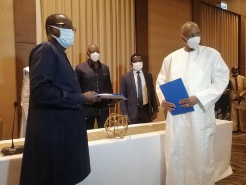 Signature du partenariat entre la Sogem et le groupement Envol Technology- Sonatel pour la gestion de la fibre optique du réseau électrique de l’OMVS