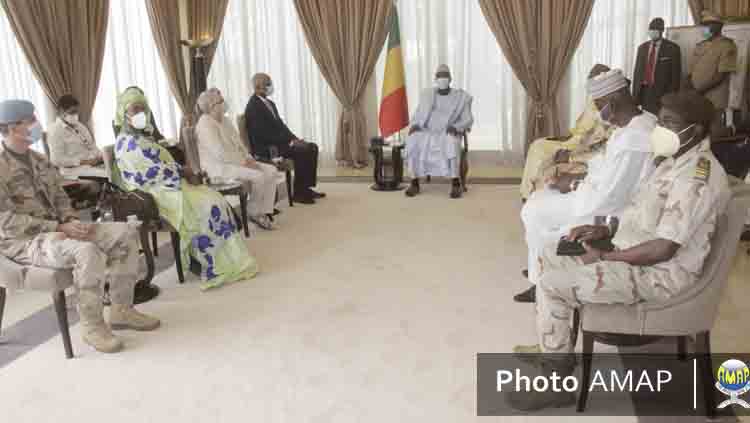Koulouba : Le nouveau patron de la Minusma reçu par le chef de l’Etat