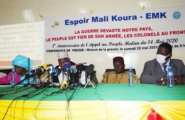 Les responsables du Mouvement Espoir Mali Koura face à la presse : «Nous sommes malheureux parce que la situation du pays, au lieu de s’améliorer, est en train de se dégrader…»
