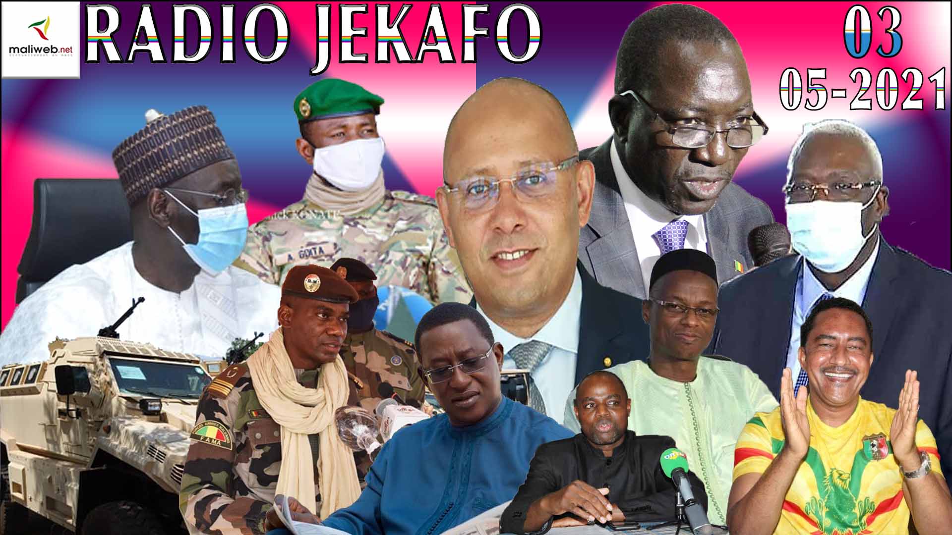 La Revue de Presse de la RADIO JEKAFO du 03 Mai 2021