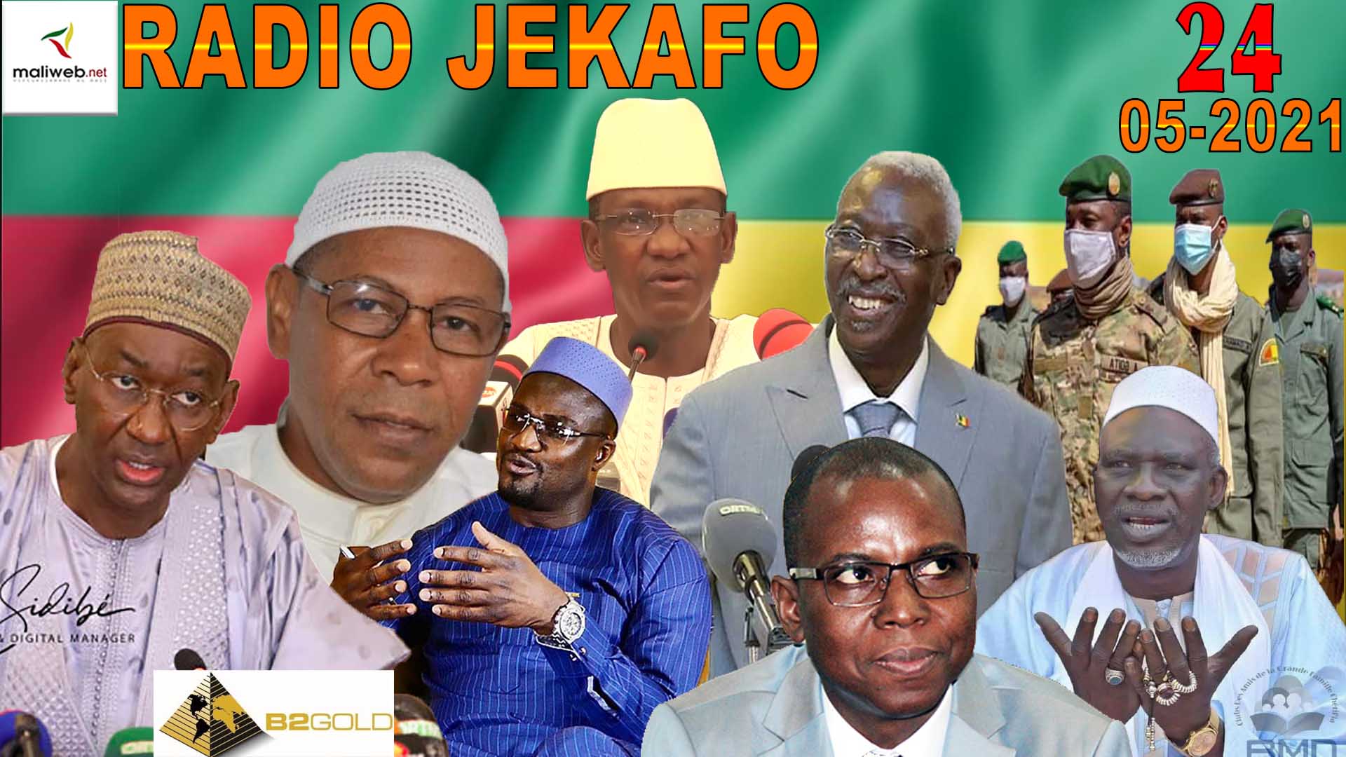 La Revue de Presse de la RADIO JEKAFO du 24 Mai 2021