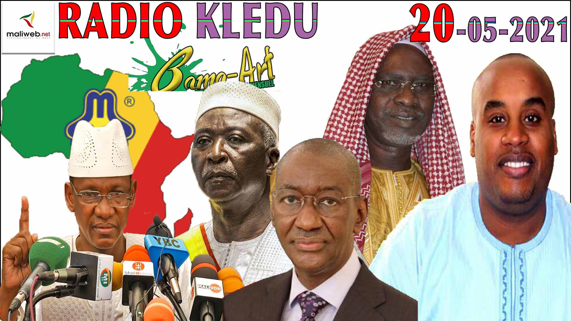 La Revue de Presse de la RADIO KLEDU du 20 Mai 2021