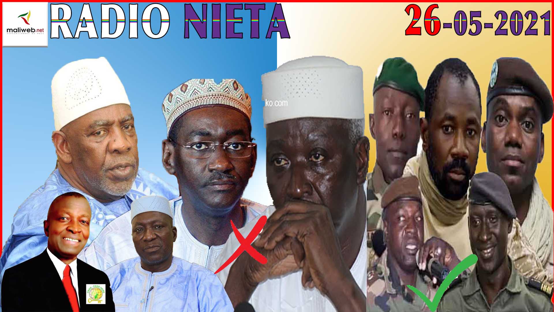 La Revue de Presse de la RADIO NIETA du 26 Mai 2021