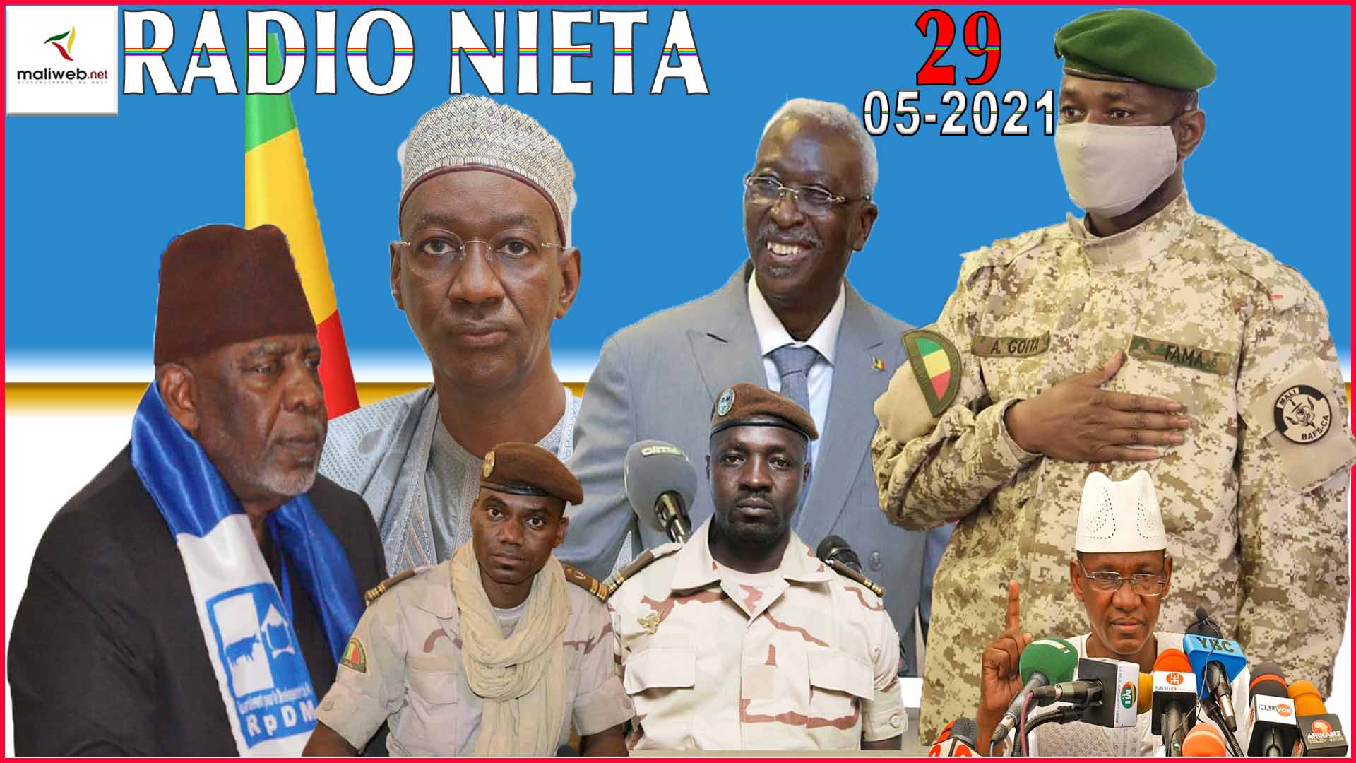 La Revue de Presse de la RADIO NIETA du 29 Mai 2021
