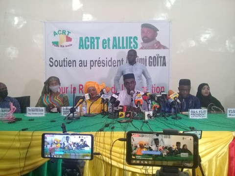 Soutien à Assimi Goita :  Acrt-Faso Ka Wélé sur la Place de l’Indépendance jeudi prochain