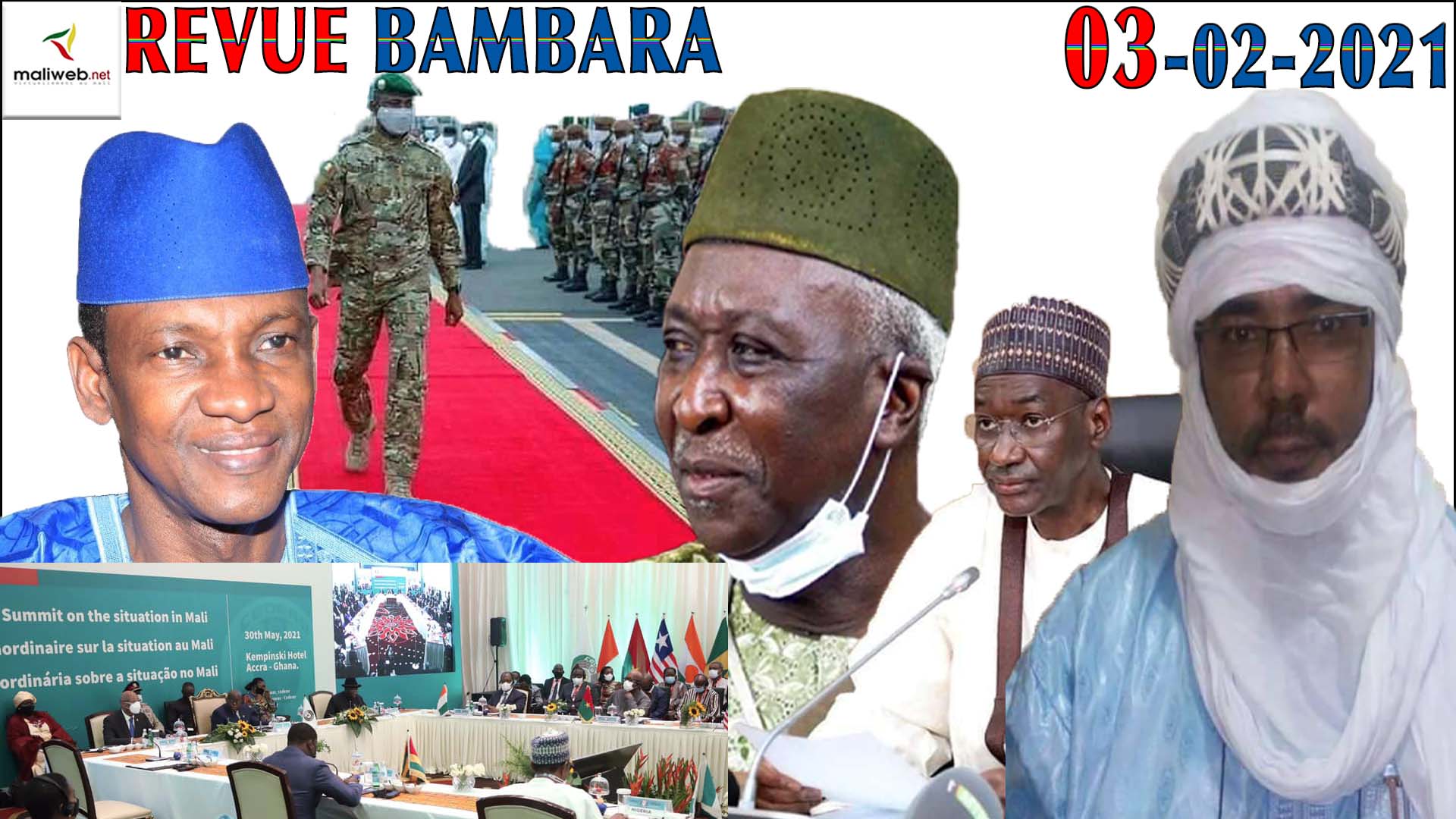 La Revue de Presse en Bambara du 03 Juin 2021