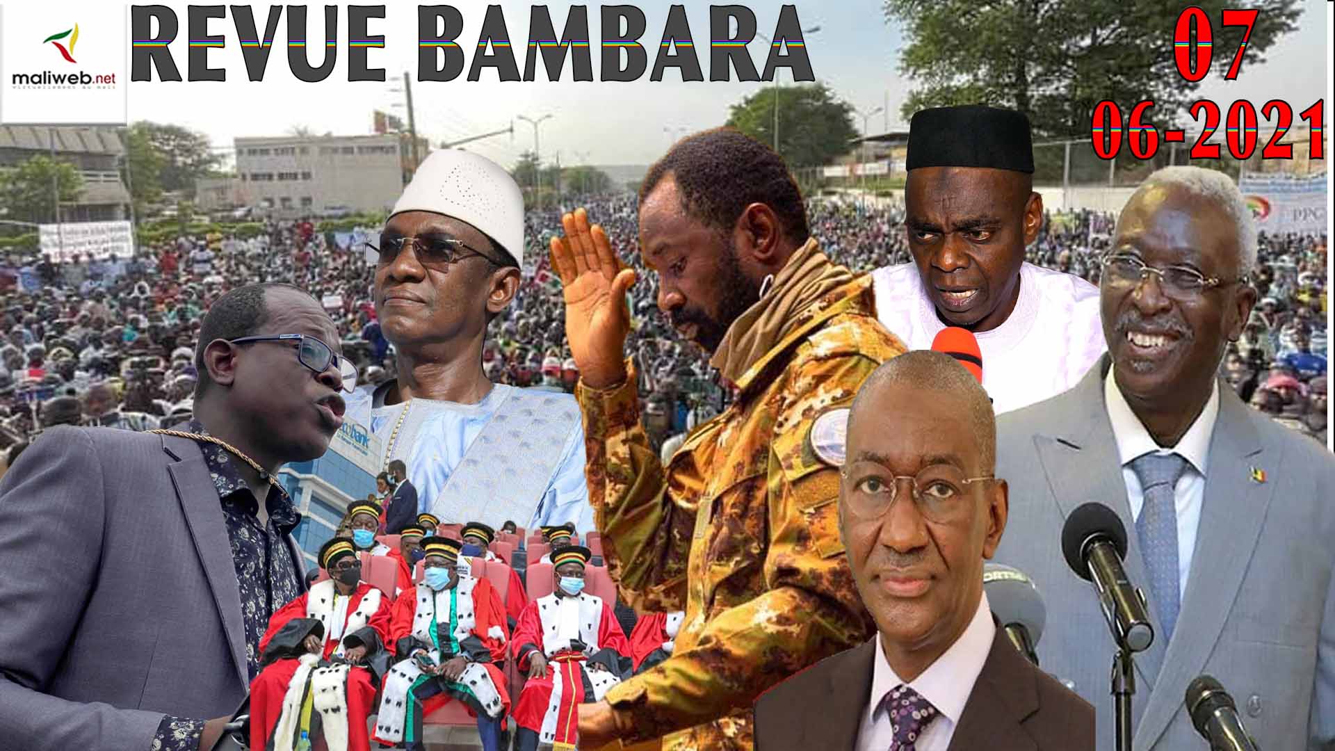 La Revue de Presse en Bambara du 07 Juin 2021
