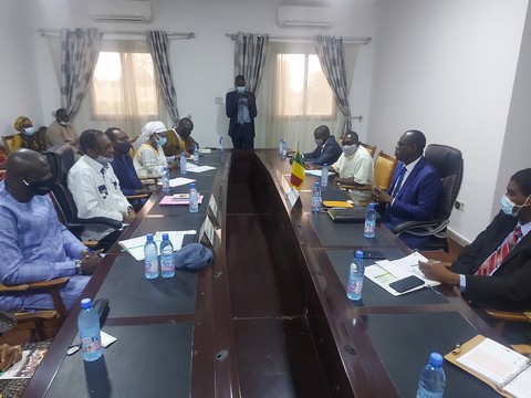 Ibrahim Ikassa Maïga au CESC : « Nous sommes bien obligés de considérer cette institution »