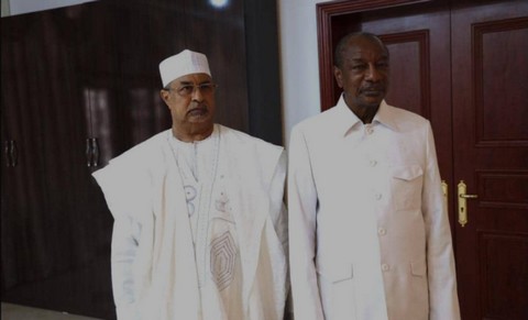 GUINÉE: Les secrets d’une audience glaciale entre Alpha CONDÉ et Mahamat SALEH Annadif au palais Sékoutoureya. EXCLUSIF