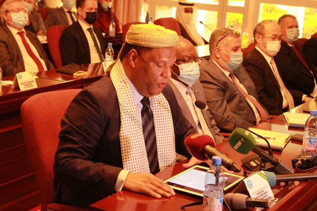 Le doyen du corps diplomatique, Hassan Naciri, ambassadeur du Maroc au Mali, lors de la rencontre avec le ministre Abdoulaye Diop :  -	«Le Mali a, plus que jamais, besoin aujourd’hui de la synergie d’action de tous…. »  -	«Les attentes sont énormes, les priorités multiples et les délais assez courts …»