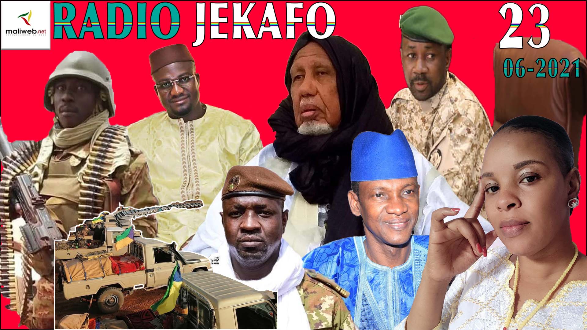 La Revue de Presse de la RADIO JEKAFO du 23 juin 2021