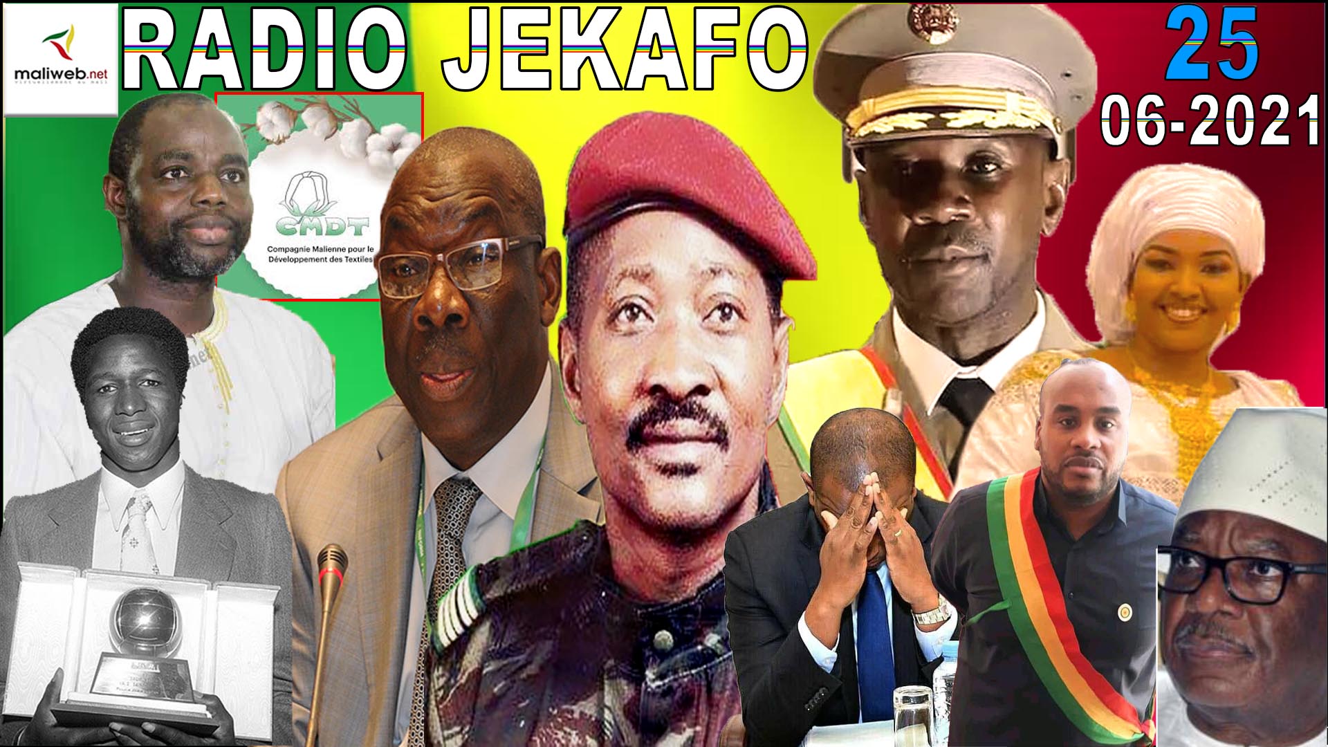 La Revue de Presse de la RADIO JEKAFO du 25 juin 2021