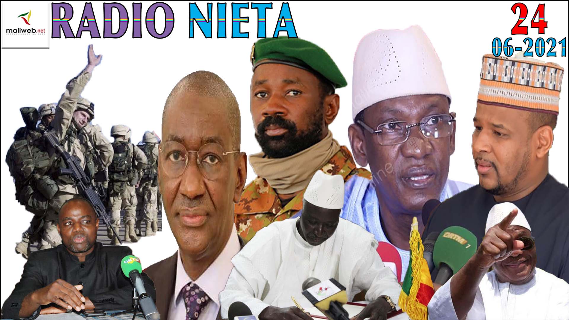La Revue de Presse de la RADIO NIETA du 24 juin 2021