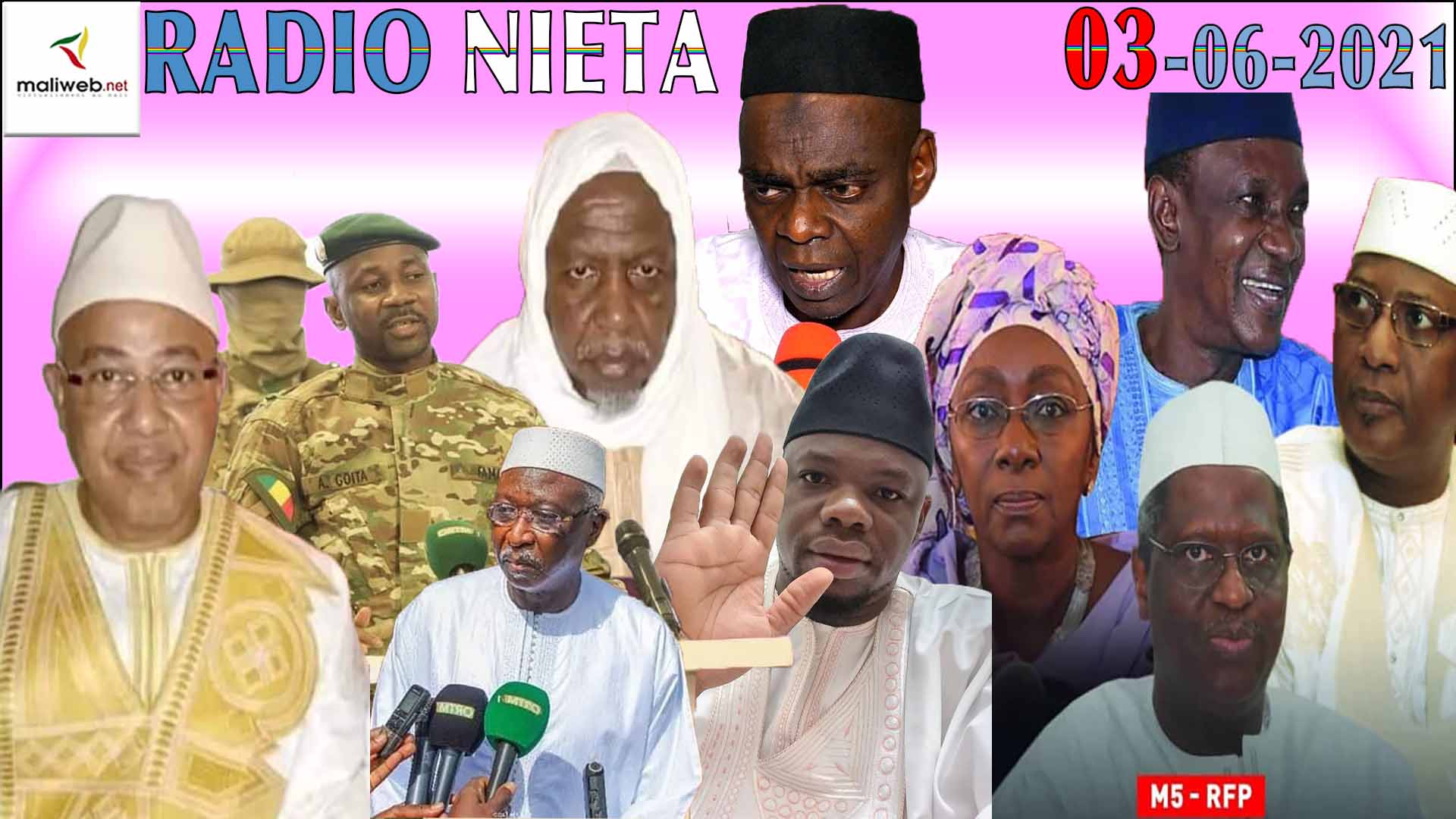 La Revue de Presse de la RADIO NIETA du 03 Juin 2021
