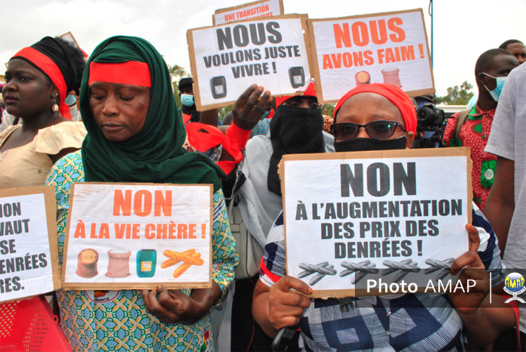 Contre la vie chère: une mobilisation devant la Primature demain