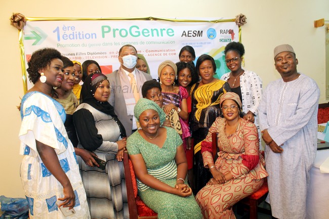 Promotion du genre dans les organes de communication :  Des patrons de presse, diplomates, responsables d'ONG…saluent l'initiative du Rapaf et de l'Aesm