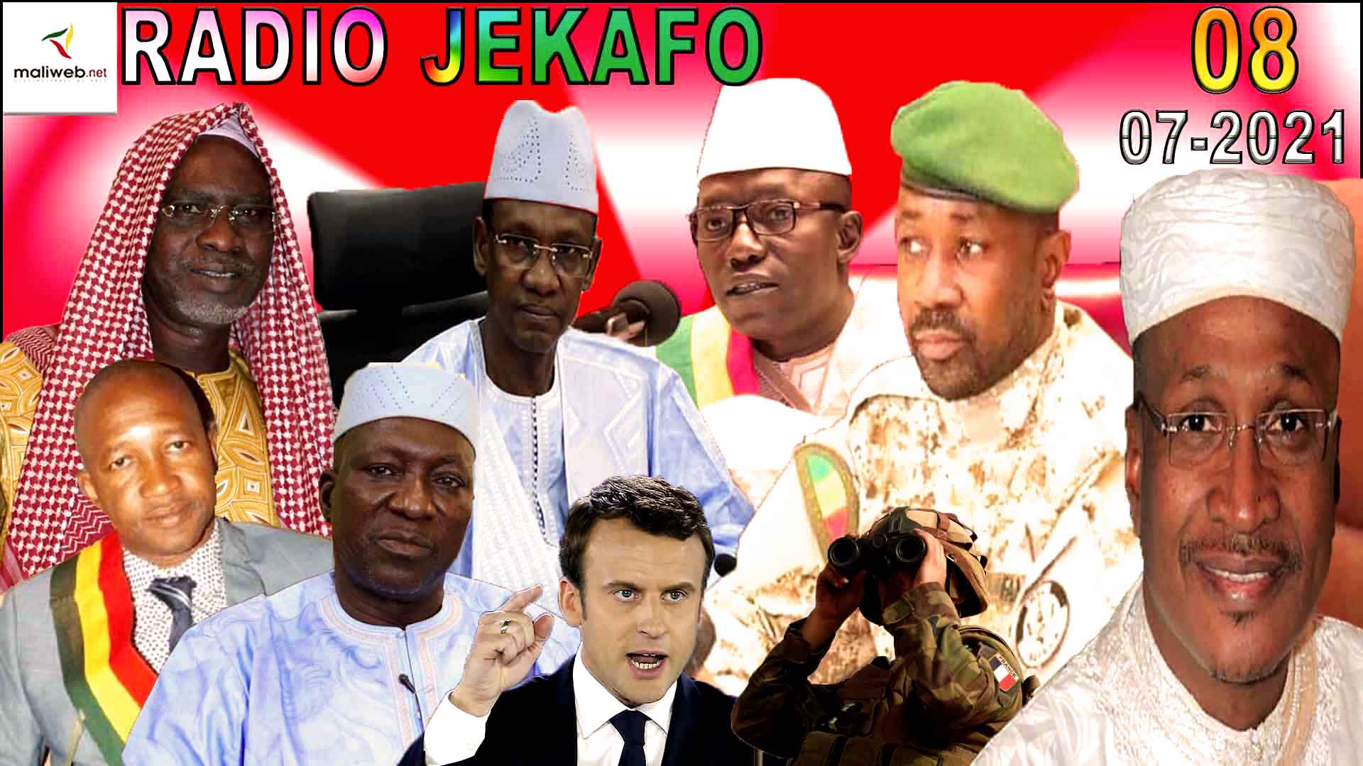 La Revue de Presse de la RADIO JEKAFO du 08 Juillet 2021