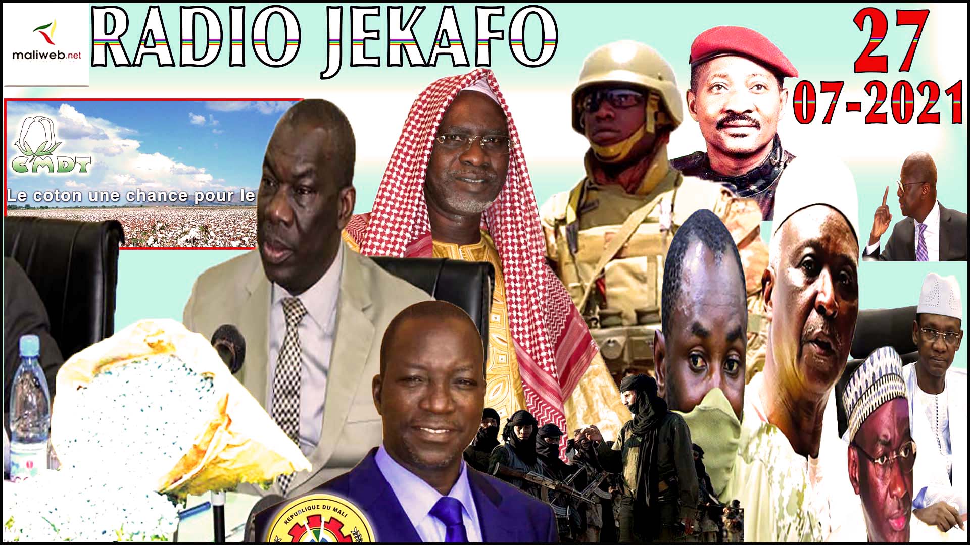 La Revue de Presse de la RADIO JEKAFO du 27 Juillet 2021