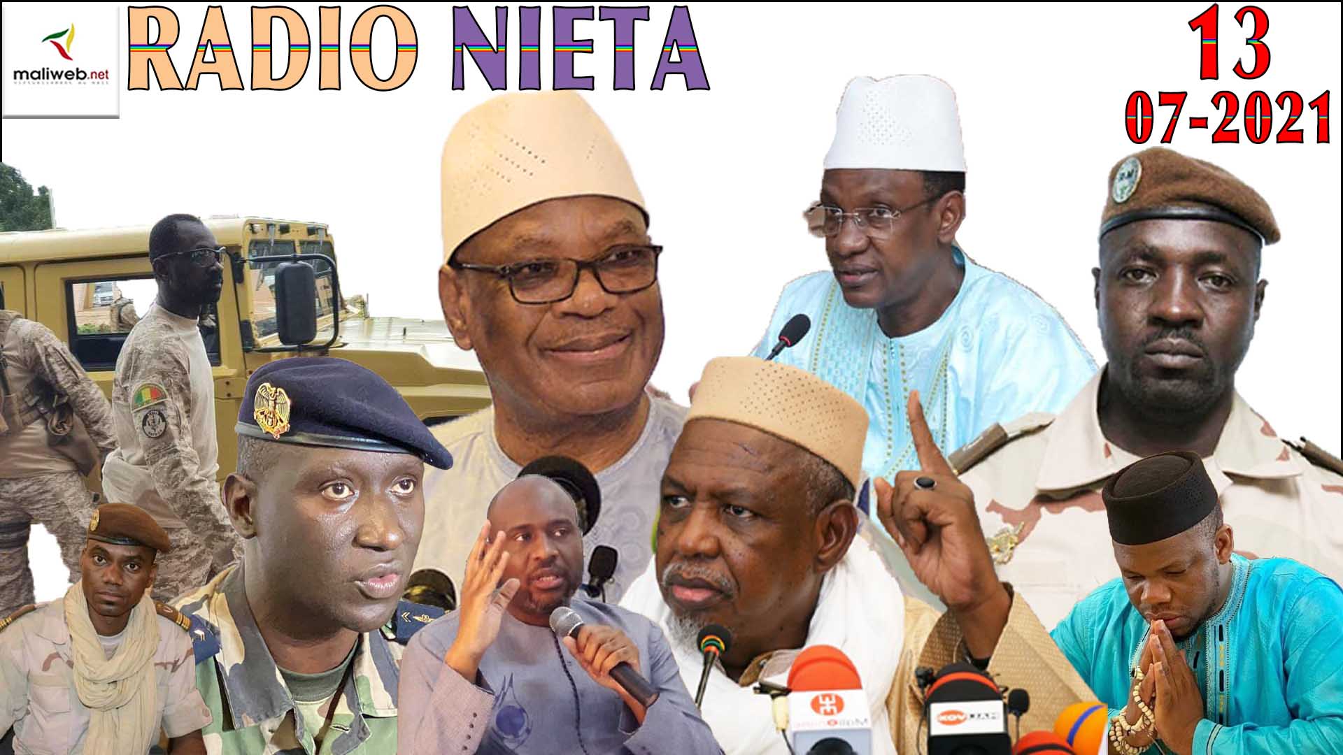 La Revue de Presse de la RADIO NIETA du 13 Juillet 2021