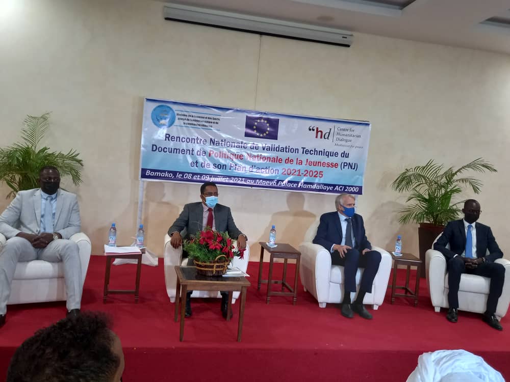 Mali : l’avant-projet de politique nationale de la jeunesse au cœur d’un atelier de validation