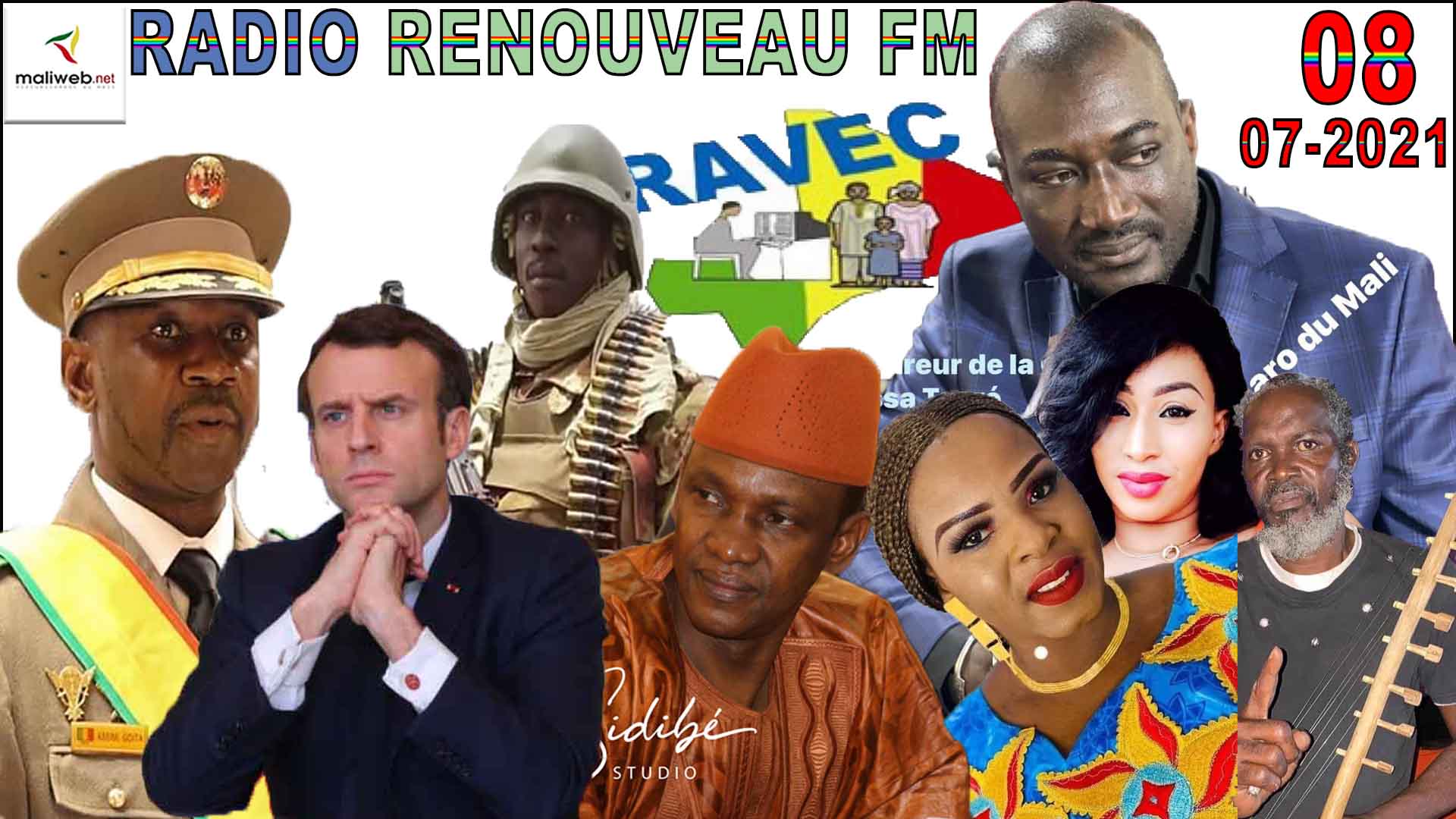 La Revue de Presse de la RADIO RENOUVEAU FM du 08 Juillet 2021