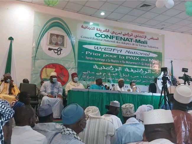 Confédération des Tidjanes du Mali : Prière pour la paix et la sécurité
