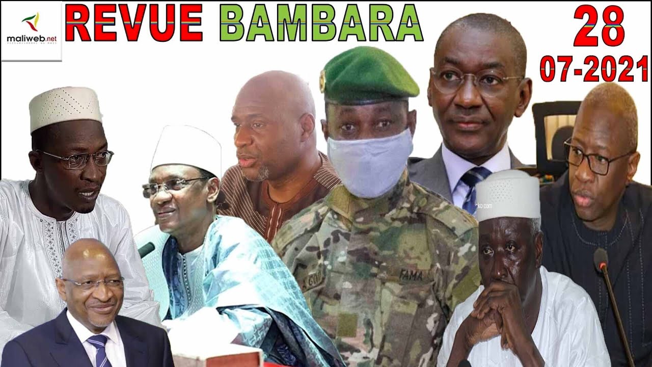 La Revue de Presse en Bambara du 28 Juillet 2021
