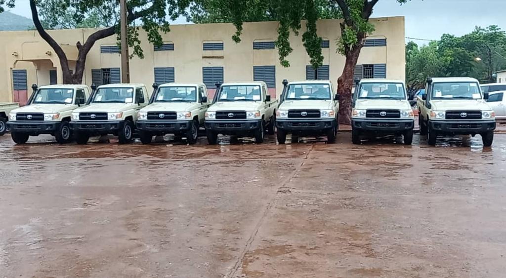 Mali : Des véhicules « pick-up » pour la Garde nationale