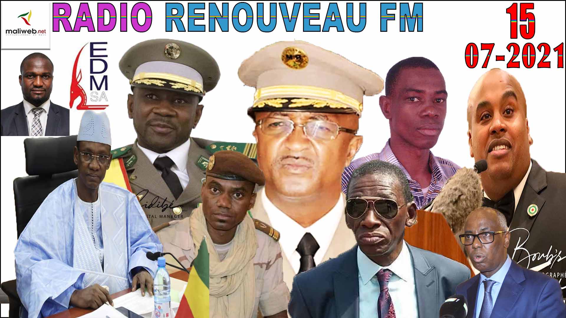 La Revue de Presse de la RADIO RENOUVEAU FM du 15 Juillet 2021