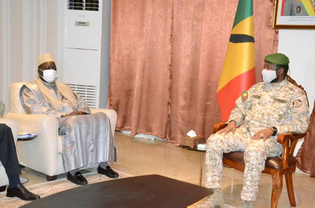 CESC :  Le Président   Assimi Goïta reçoit le nouveau bureau