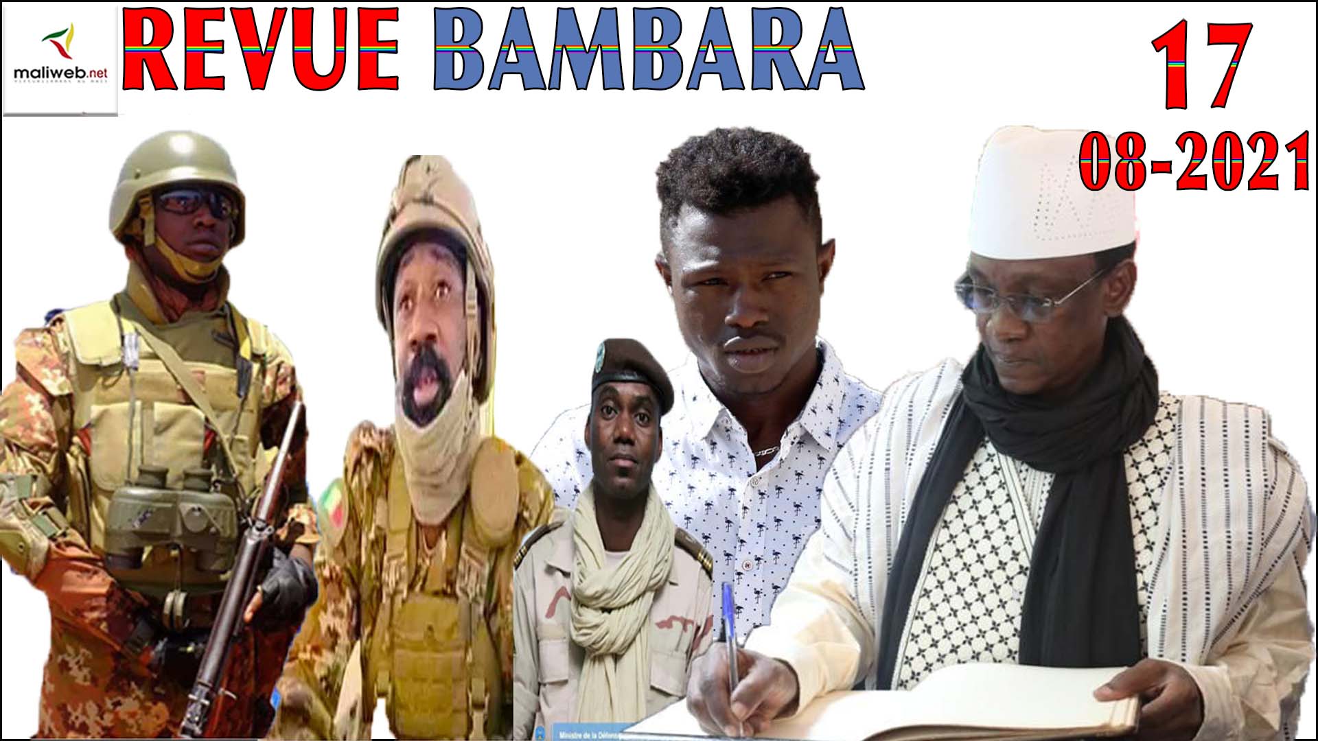 La Revue de Presse en Bambara du 17 Aout 2021
