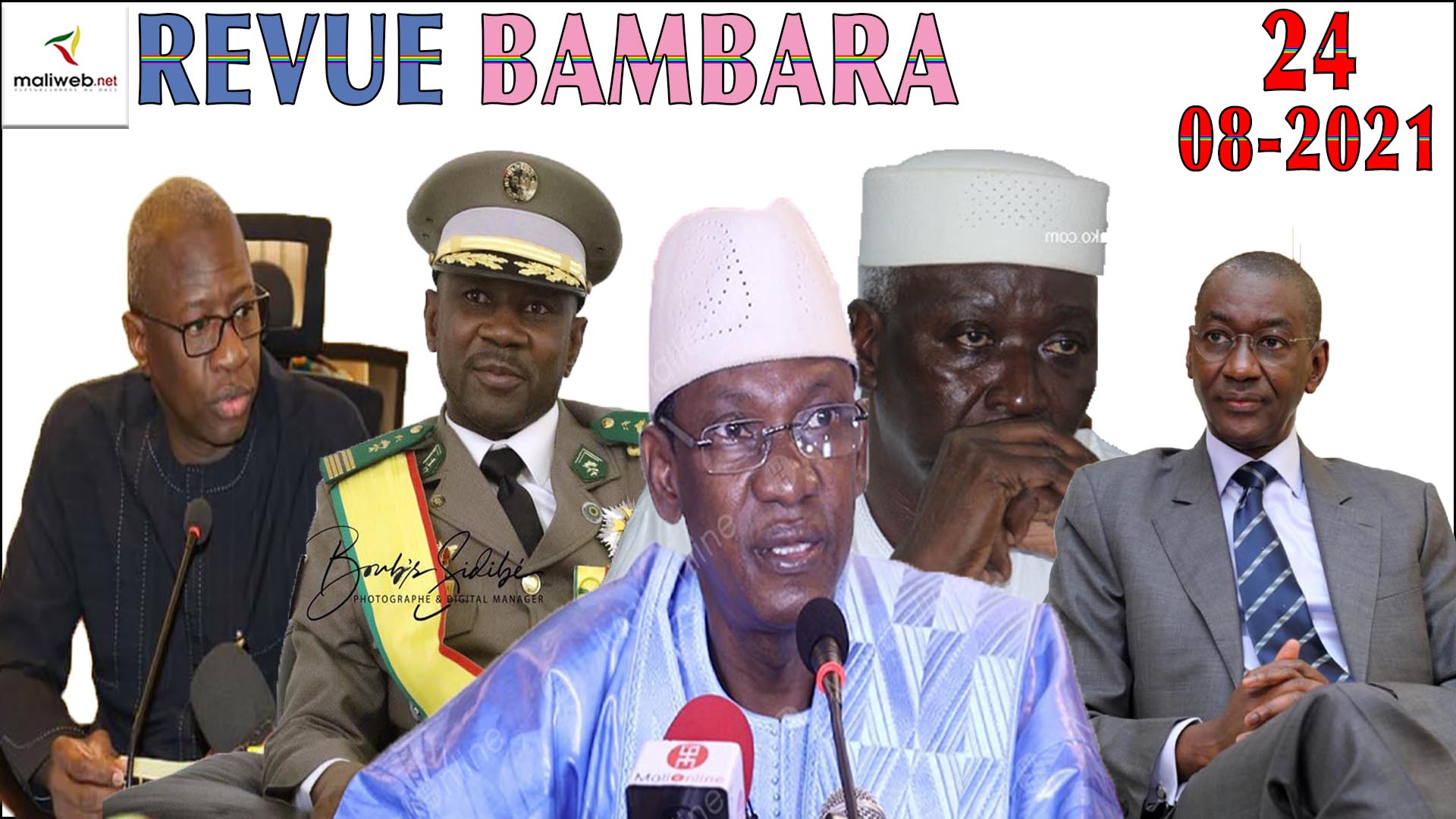La Revue de Presse en Bambara du 24 Aout 2021
