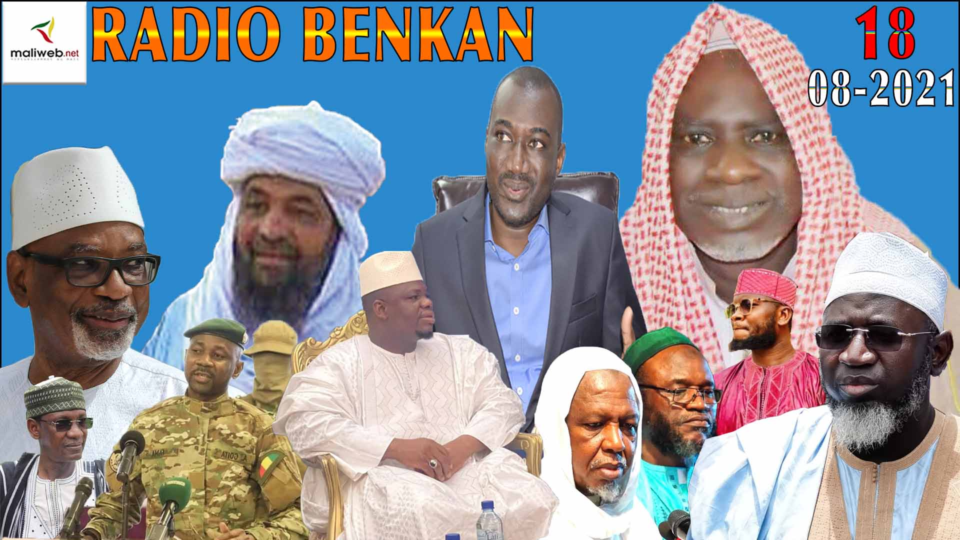 La Revue de Presse de la RADIO BENKAN du 18 AOÛT 2021