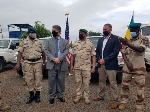 Sécurité :  L’Ambassade des Etats-Unis dote le GSIGN