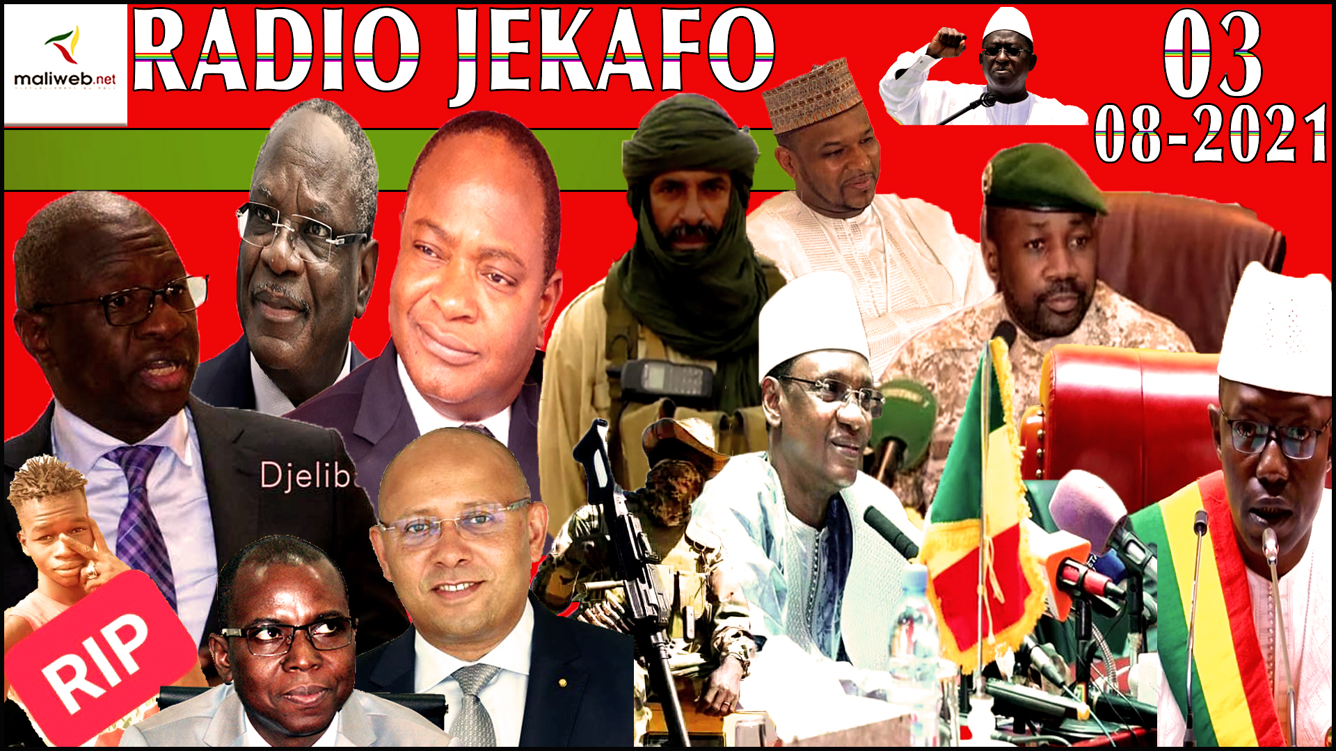 La Revue de Presse de la RADIO JEKAFO du 03 Août 2021