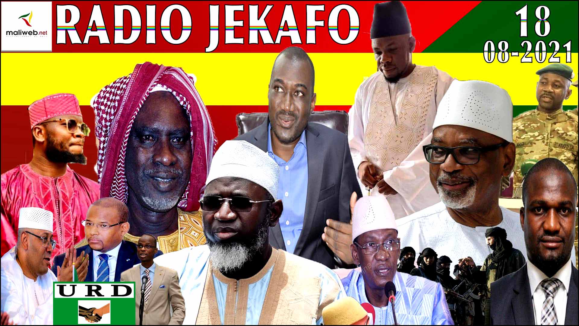 La Revue de Presse de la RADIO JEKAFO du 18 AOÛT 2021