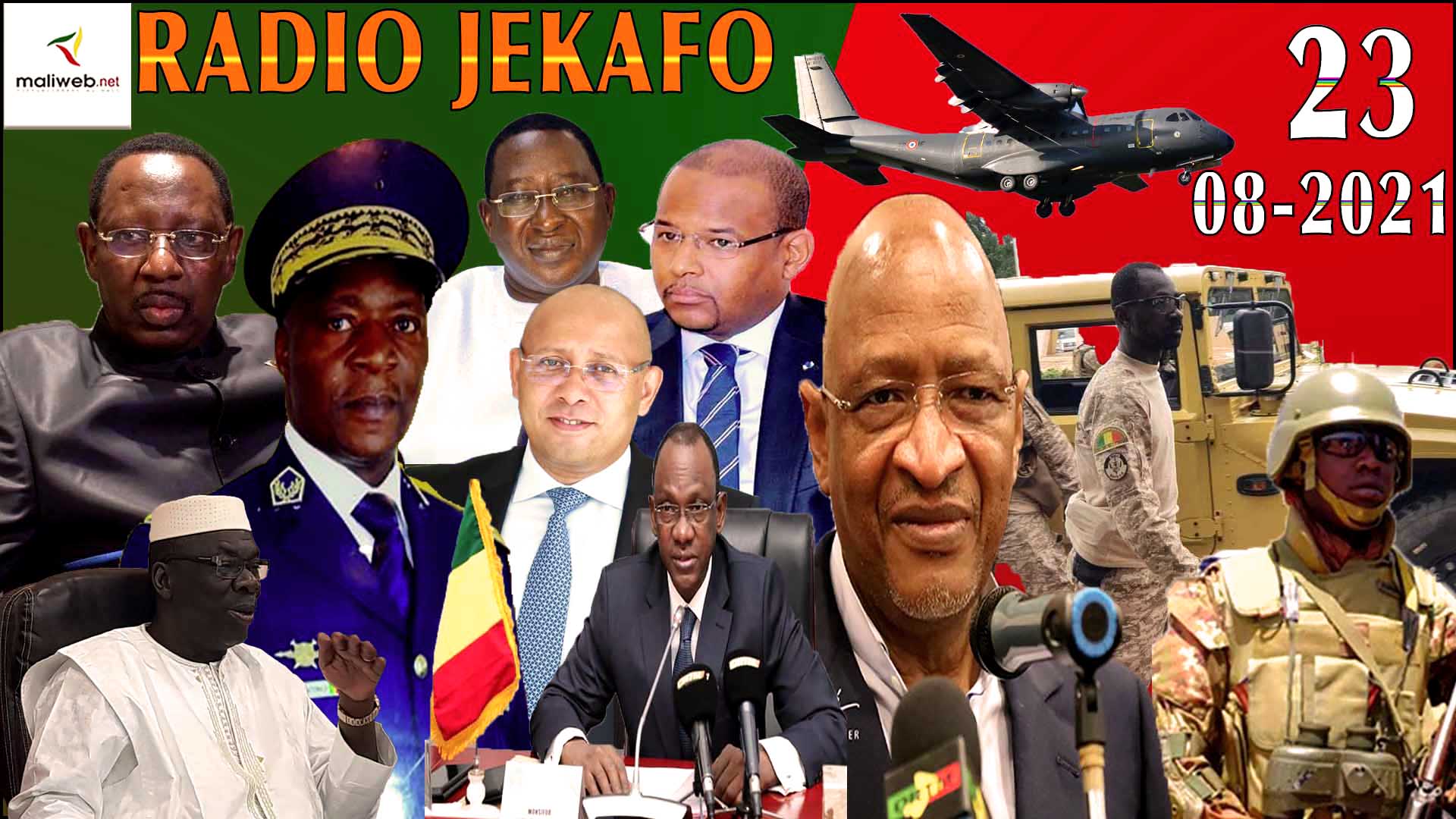 La Revue de Presse de la RADIO JEKAFO du 23 Août 2021
