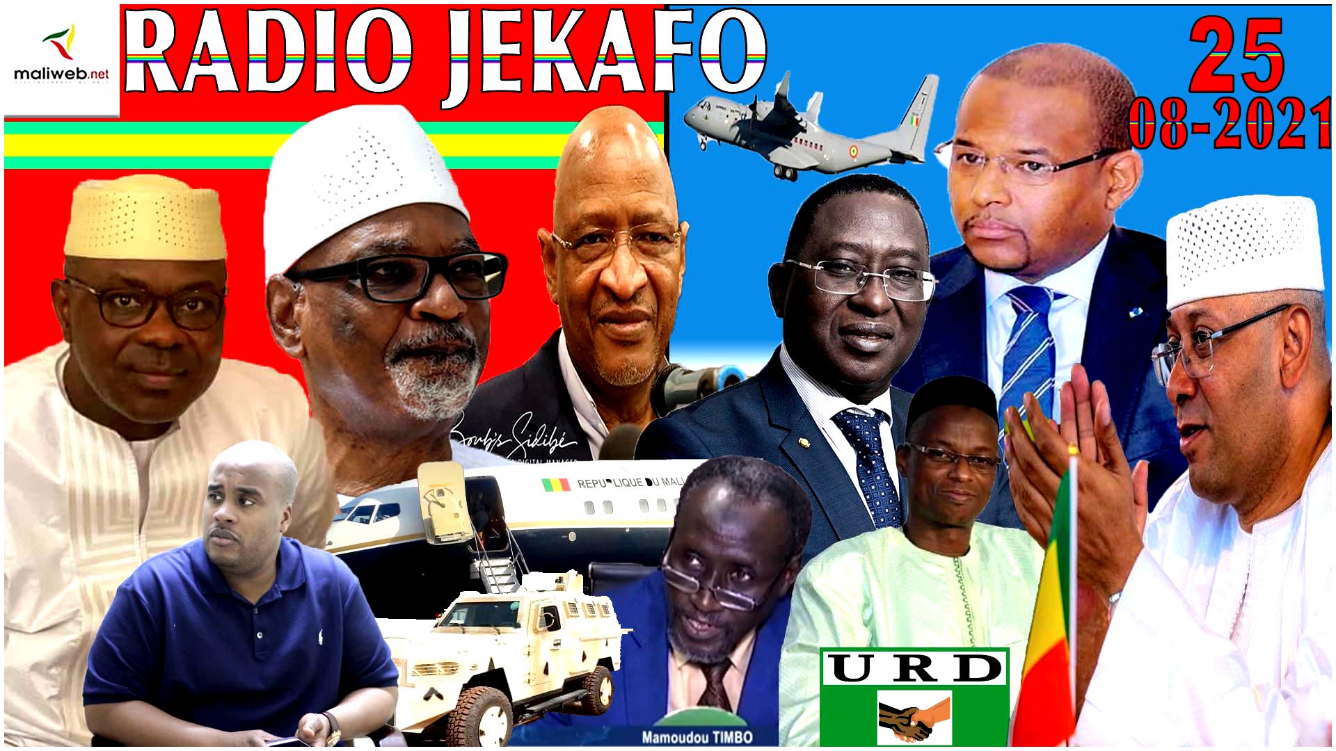 La Revue de Presse de la RADIO JEKAFO du 25 AOÛT 2021