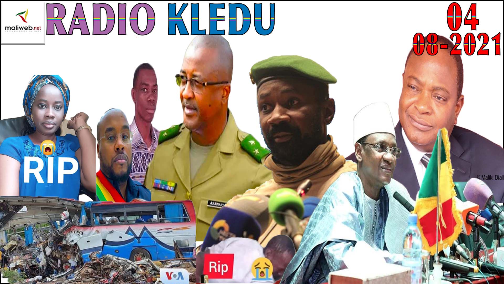 La Revue de Presse de la RADIO KLEDU du 04 Août 2021