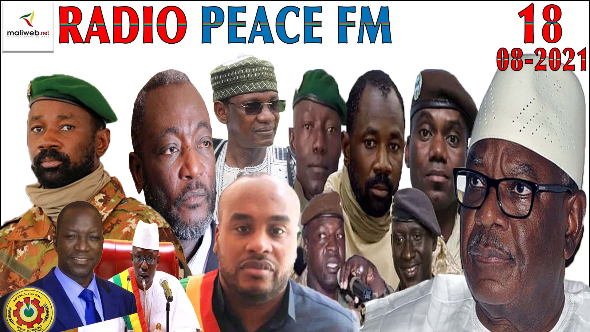 La Revue de Presse de la RADIO PEACE FM du 18 AOÛT 2021