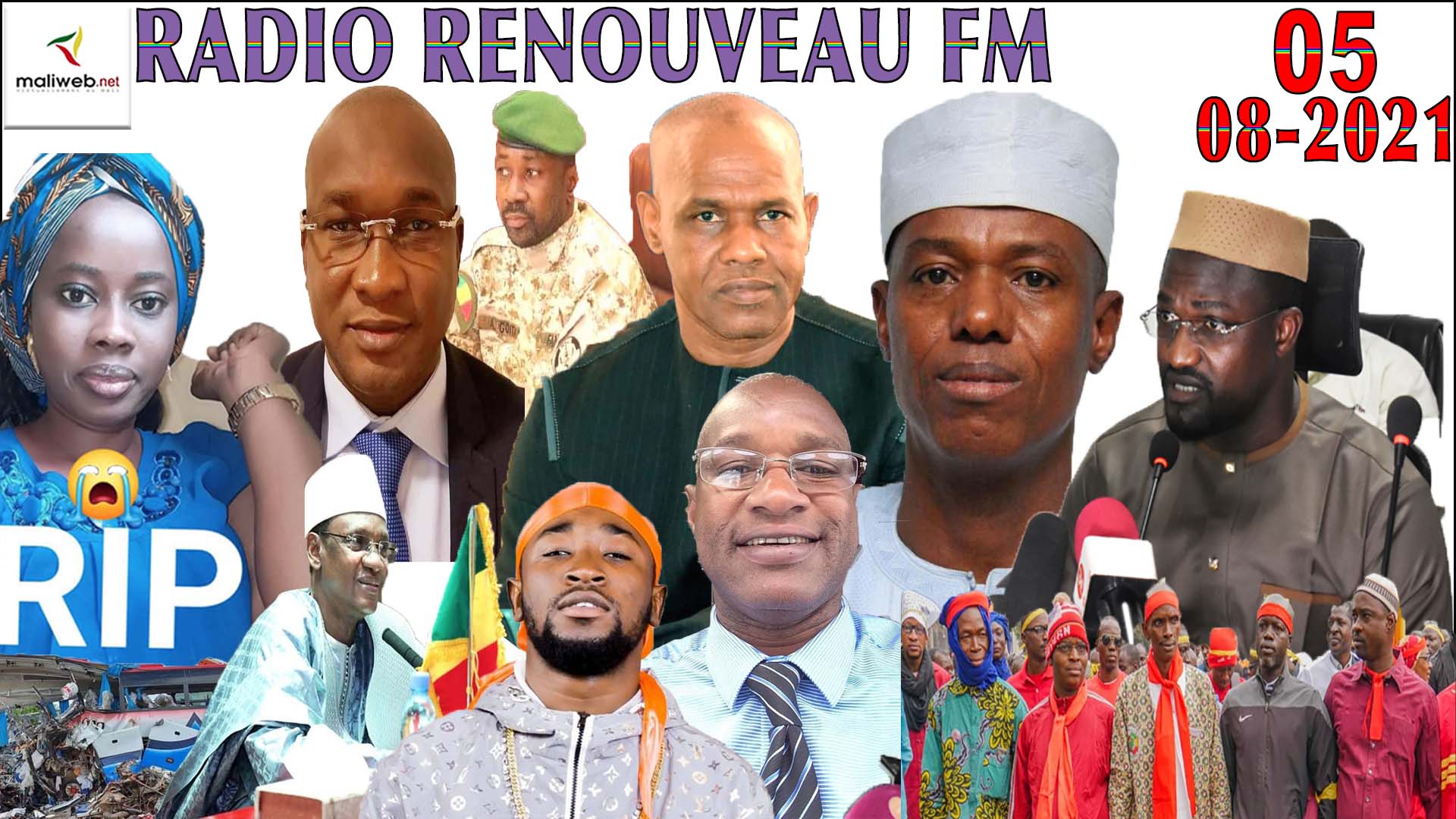 La Revue de Presse de la RADIO RENOUVEAU FM du 05 Août 2021