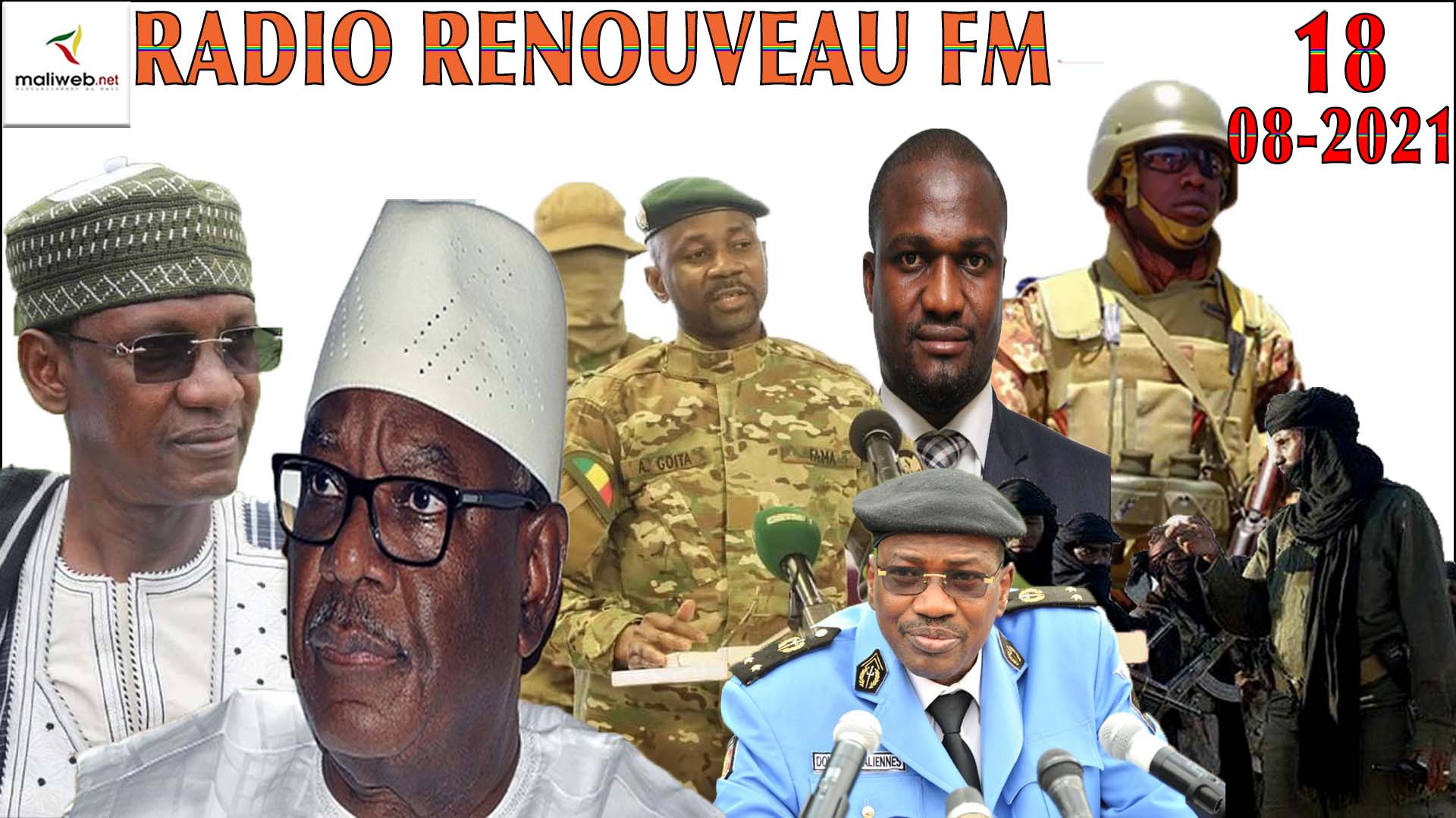 La Revue de Presse de la RADIO RENOUVEAU FM du 18 AOÛT 2021