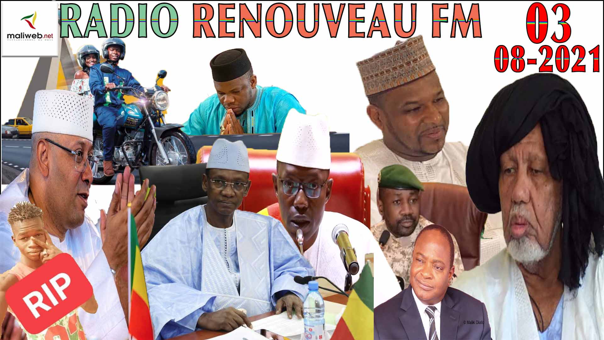 La Revue de Presse de la RADIO RENOUVEAU FM du 03 Août 2021
