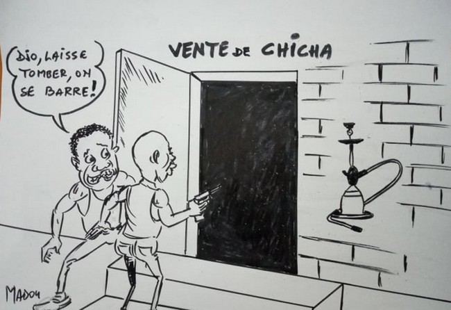 Commissariat de police du 6eme arrondissement  Le braquage d'une boutique de vente de chicha à Djelibougou déjoué