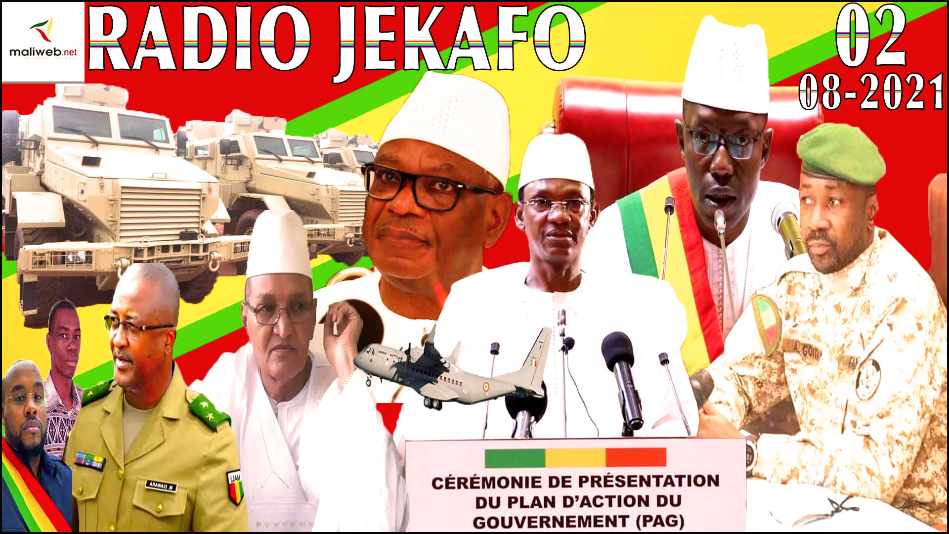 La Revue de Presse de la RADIO JEKAFO DU 02 AOÛT 2021