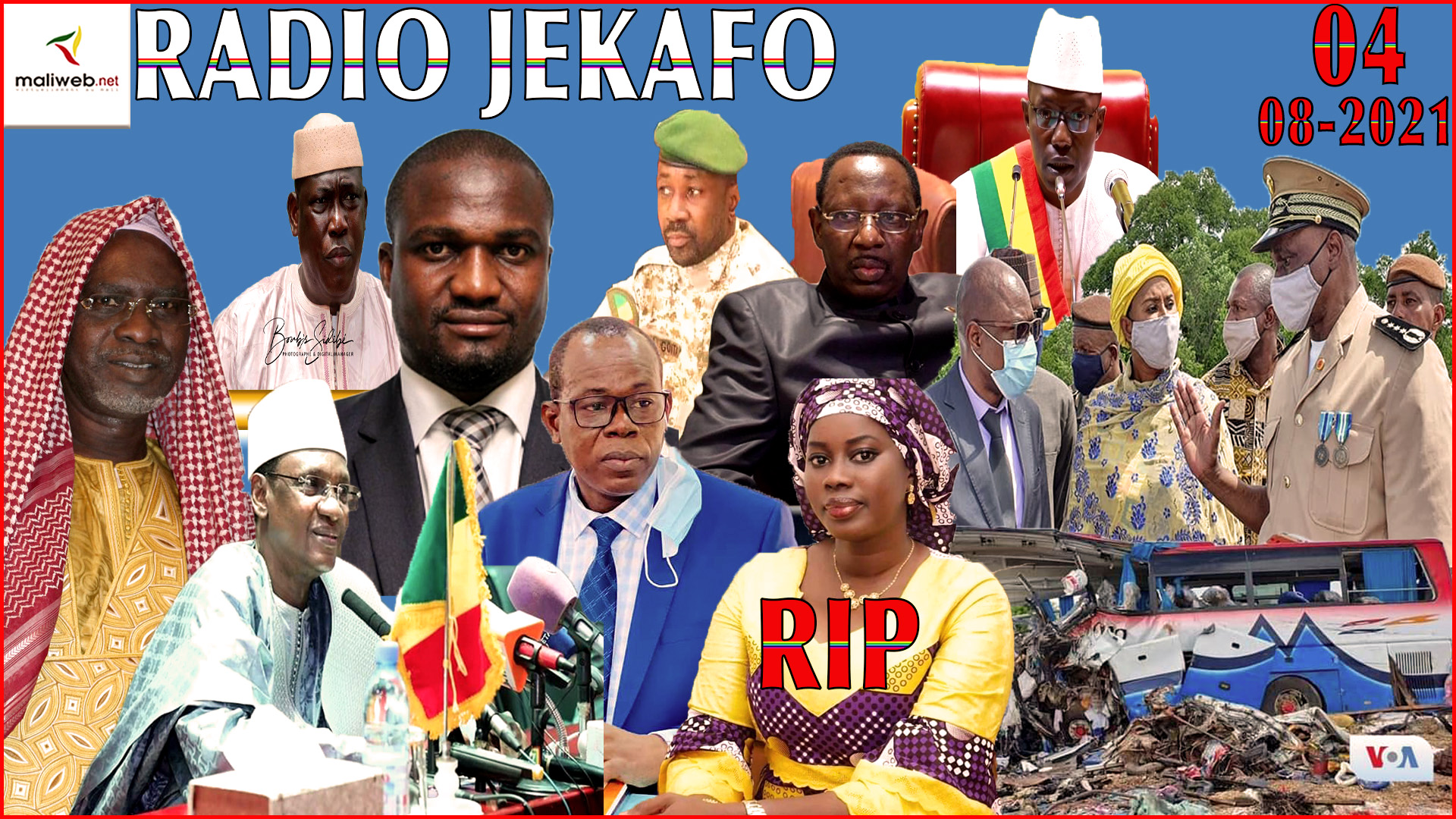 La Revue de Presse de la RADIO JEKAFO du 04 Août 2021