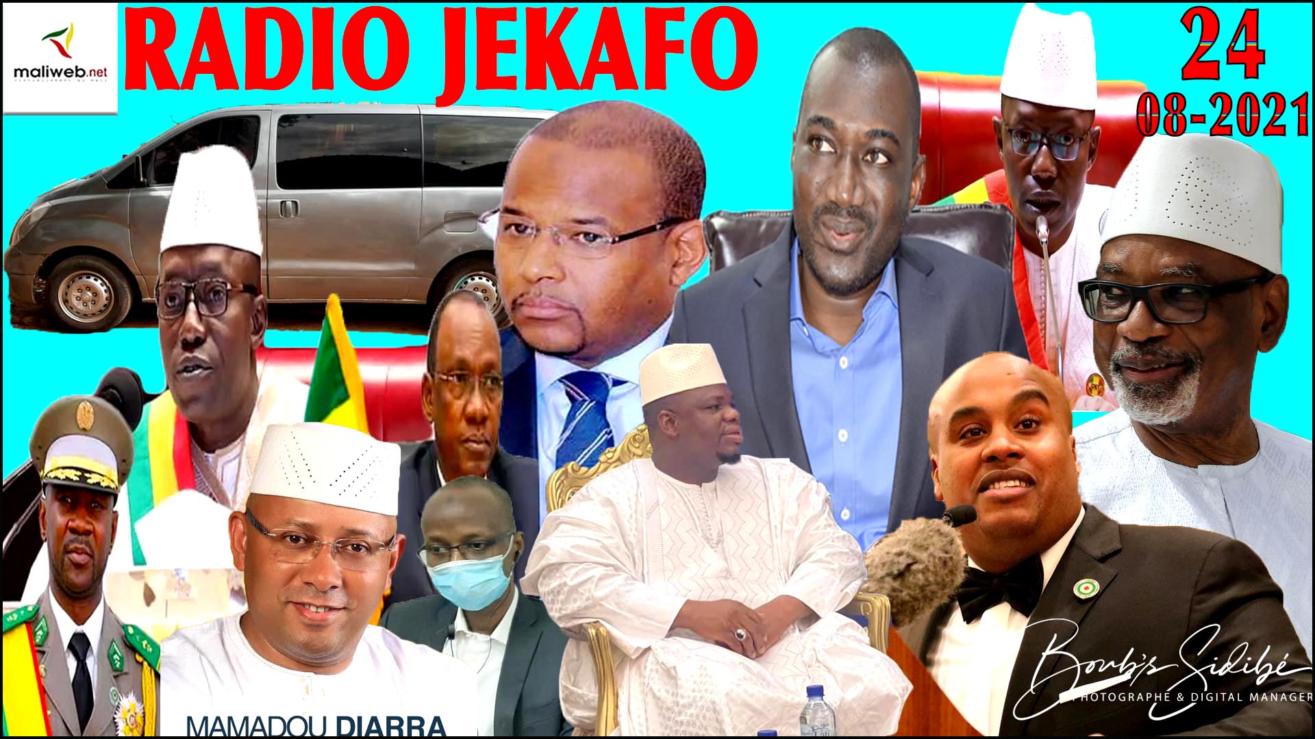 La Revue de Presse de la RADIO JEKAFO du 24 Août 2021