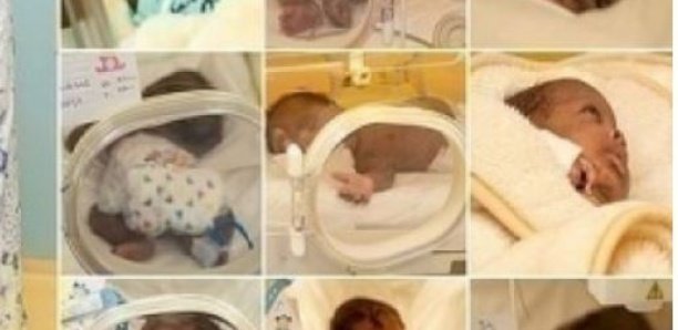 À la rencontre des nonuplés maliens, trois mois après leur naissance au Maroc