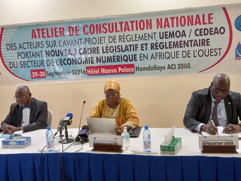 Mali : vers l’adoption du nouveau cadre législatif et réglementaire régional devant régir le secteur de l’économie numérique en Afrique de l’Ouest